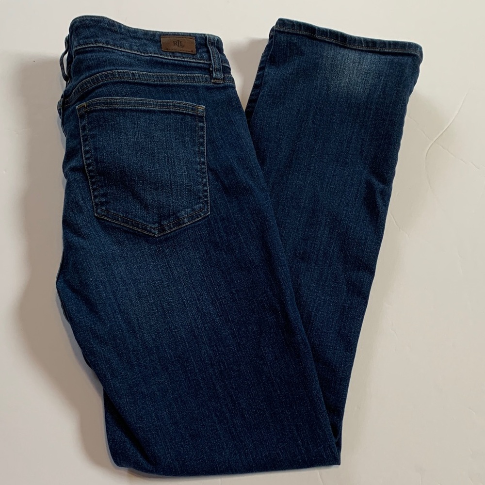 Lauren Ralph Lauren Women's Jeans - style modern straight curvy size 10 - Picture 7 of 9